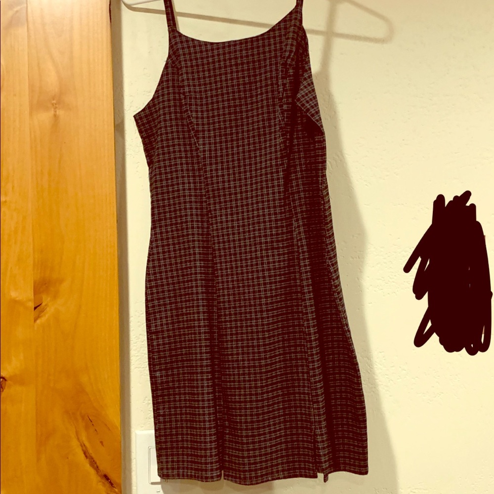 Thin strapped summer dress